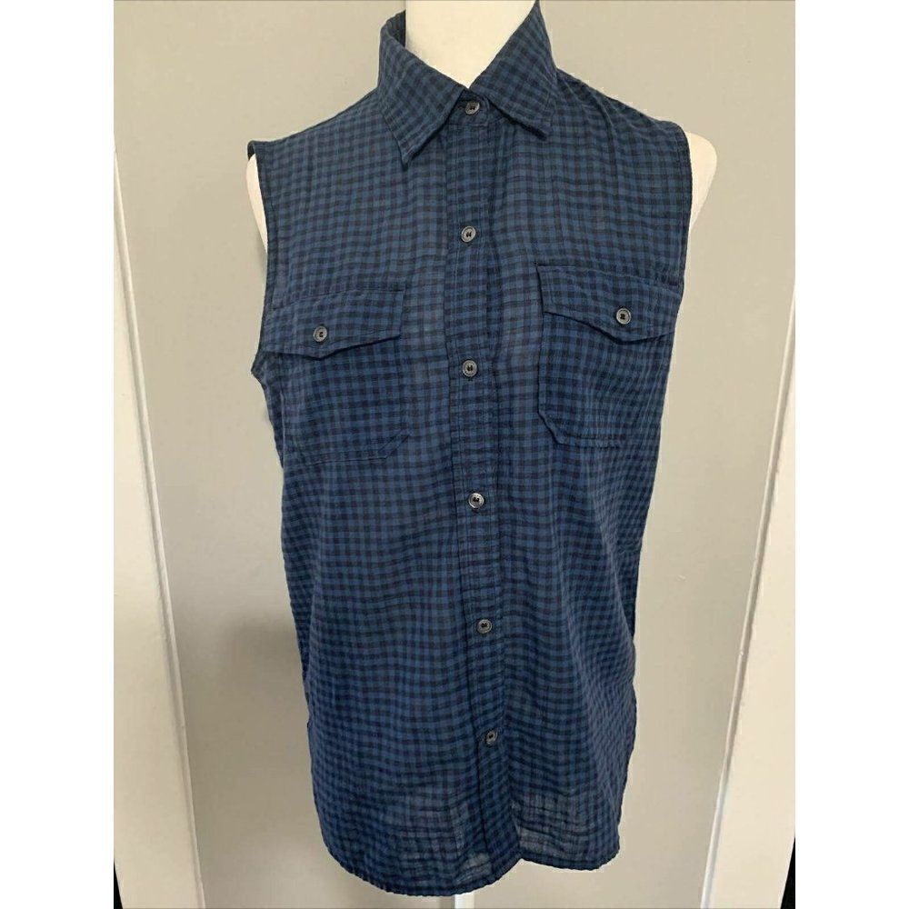 current elliott Plaid Checked Tank top